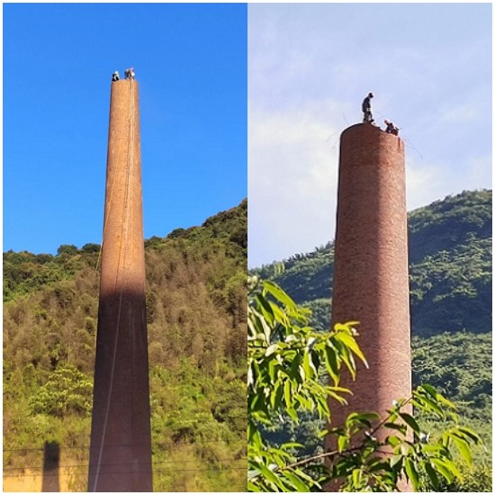 磚煙囪人工拆除需要注意哪些安全措施？